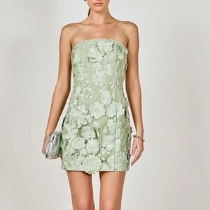 Endless Rose Green Floral Dress